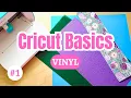 Cricut Basics For Beginners 1 - How to Use Adhesive Vinyl