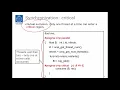 OpenMP introduction synchronization