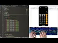 ASMR Programming - iPhone IOS Calculator Coding with JS OOP