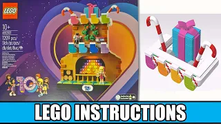 LEGO 4002022 Instructions - Employee gift - 10 Years of Friendship - Friends (Book 4)