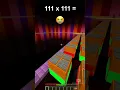 Minecraft Squid Game Glass Bridge At Different Blocks