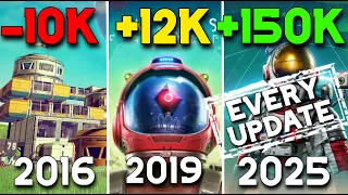 The ENTIRE Evolution of No Man s Sky 10 Year Update History