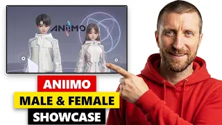 Aniimo Male & Female Face Showcase | PC Gameplay 60FPS