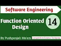 Lec - 5 3 Function Oriented Design in Software Engineering in Hindi