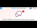 Create comment system with laravel jquery ajax