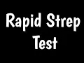 Rapid Strep Test How Rapid Strep Test Is Done