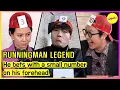 Download Lagu [RUNNINGMAN] He bets with a small number on his forehead. (ENGSUB)