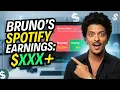 Bruno Mars Earns THIS Much From Spotify Streams