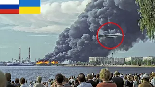 MASSIVE EXPLOSION: Ukraine Hits Huge North Korean Shell Depot in Russia's Moscow
