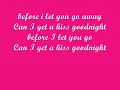 blackstreet- before i let you go lyrics