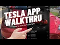 Tesla Mobile App Walkthru How to Use Tesla App Model Y App Overview