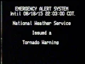 Waukesha County Tornado Warning - 2015