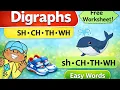 for Kids Learn Digraphs with Examples and Quiz for Beginners