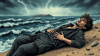 قصة الشاب اليتيم الذي غرق في البحر فوجد صندوقا غامضا على جزيرة مجهولة 