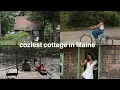 coziest girls trip to Maine cottage on the lake