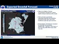 January 16 2026 NWS Wakefield Live Briefing