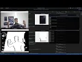 Human skeleton detection with Mediapipe Kinect-powered depth estimation