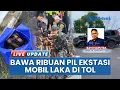 Lagu Mobil Kecelakaan di Tol Lampung Bawa Puluhan Ribu Ekstasi \u0026 Ada Lencana Polisi, Sopir Kabur Diburu