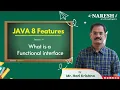 Mastering Java 8 Features Understanding Functional Interfaces with Mr Hari Krishna NareshIT