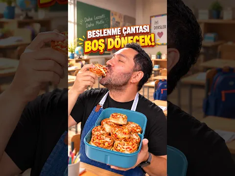 Beslenme Çantasını Eve Boş Gönderecek Rulo Pizza! 🍕