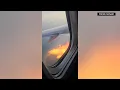 Flames shoot from Charlotte-bound American Airlines plane mid-flight
