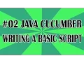 Java Cucumber Tutorial 02 Writing a Basic Script QAShahin