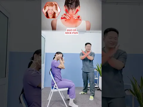 Neck & shoulder stretching for relief 💪🏻 #vuducmanh76 #tips #neckpain