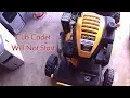 Cub Cadet Will Not Start