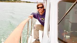 SEA TRIAL After 8 months in the Boat Yard