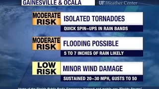 Hazards from Hermine for Gainesville and Ocala