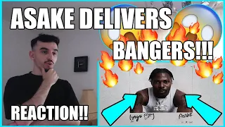 he delivers bangers asake skating official visualizer reaction 