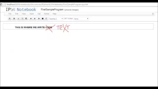 Intro to Commands in Notebook for Python and iPython