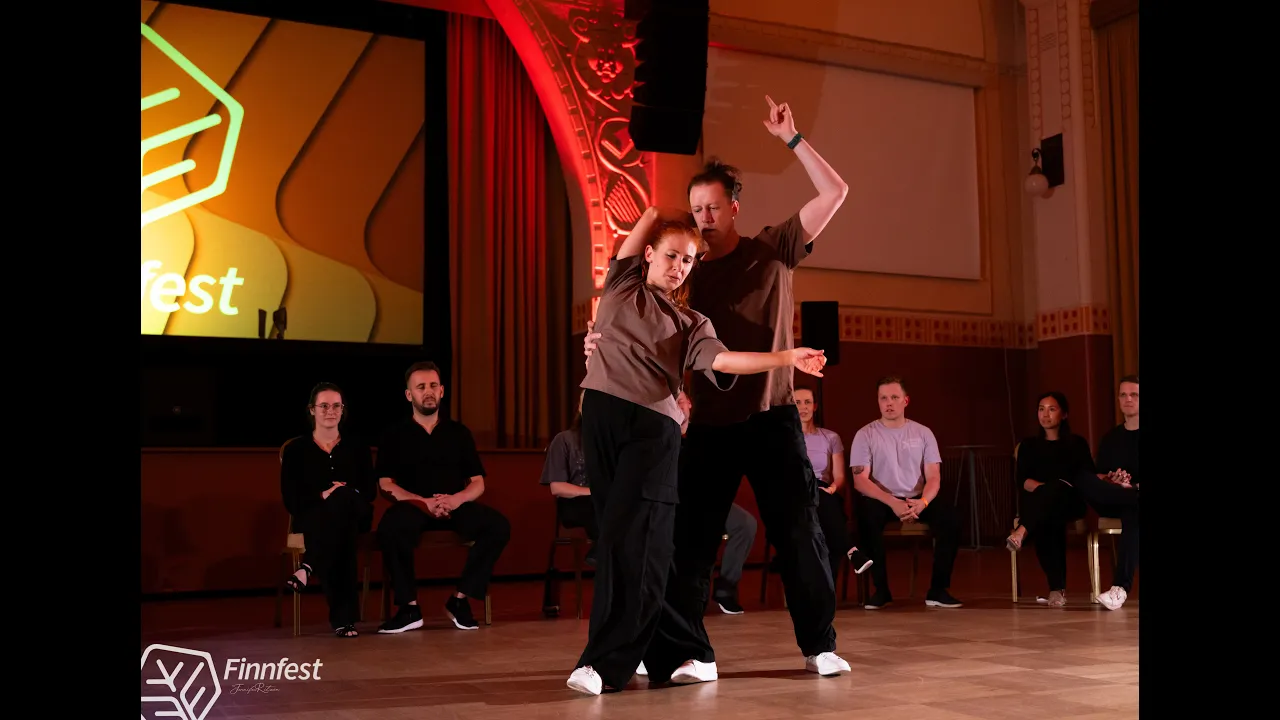 Teemu Lujala & Annika Välimaa - 3rd place Strictly Open Finals - Finnfest 2026