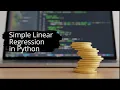 Simple Linear Regression in Python Machine Learning Tutorial with Salary Prediction Example