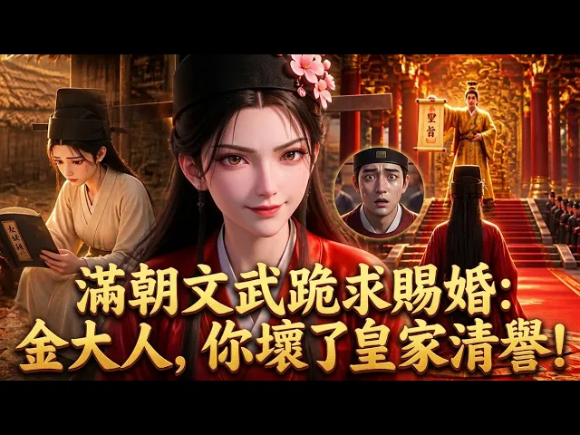 滿朝文武怒斥女子不可考取功名!皇上冷笑甩出聖旨