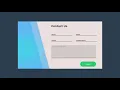 Contact Form using HTML CSS JS With Source Code 2021