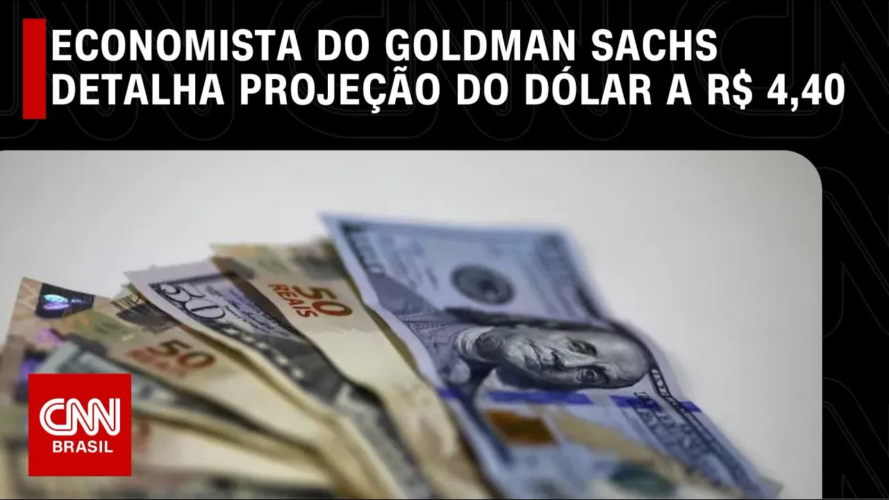 À CNN, economista do Goldman Sachs detalha projeção do dólar a R$ 4,40 | CNN 360º