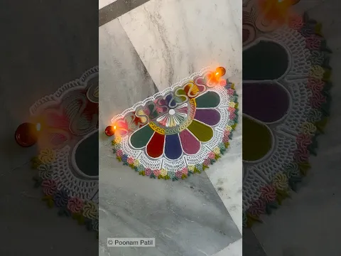 A blend of natural colours, crafted with love 🌿 #biodegradable #rangoli #sustainableliving