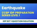 Eart uake CCBP IDP Set 1 Question Solution Python IDP Prep Series Level 1 Coding Solutions