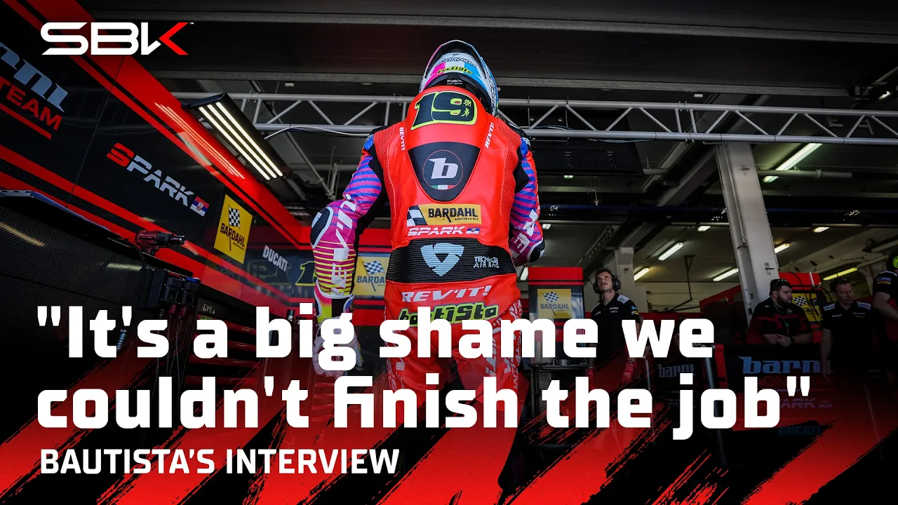 FULL INTERVIEW 🎙️: Bautista talks feelings after his costly crash 🗣️ | 2026 #EstorilWorldSBK 🇵🇹
