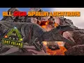 ARK Lost Island ALL 5 Giga Spawn Locations
