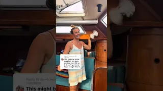 Staying cool on our sailboat