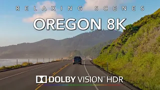 Road Trip USA Part 10 - Scenic Drive of Oregon Coastline 8K Dolby Vision R