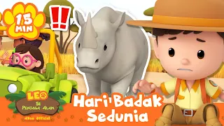 Mari rayakan Hari Badak Sedunia bersama Leo Si Penjaga Alam | Kartun Edukasi Anak