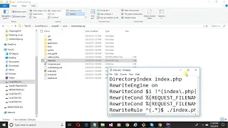 the requested url was not found on this server wamp codeigniter