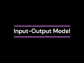 Input Output Model with MS Excel
