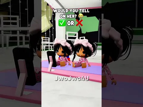 my baby lied about my phone 😭 would you tell on her? #roblox #shorts