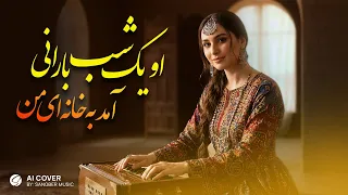آهنگ کامل  او یک شب بارانی    اثر خانم پرستو مهریار                 دندنها