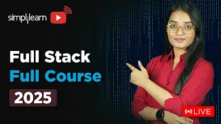 Full Stack Development Full Course 2026 Full Stack Developer Tutorial for Beginners Simplilearn