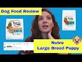 Nutro large breed puppy food review